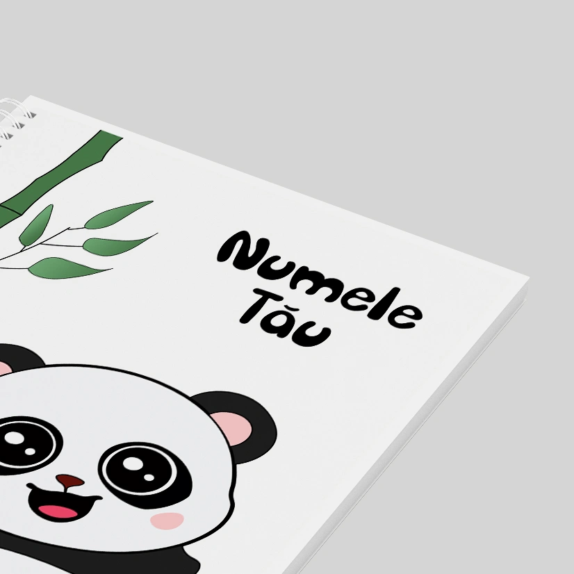 Caiet cu Urs panda_1